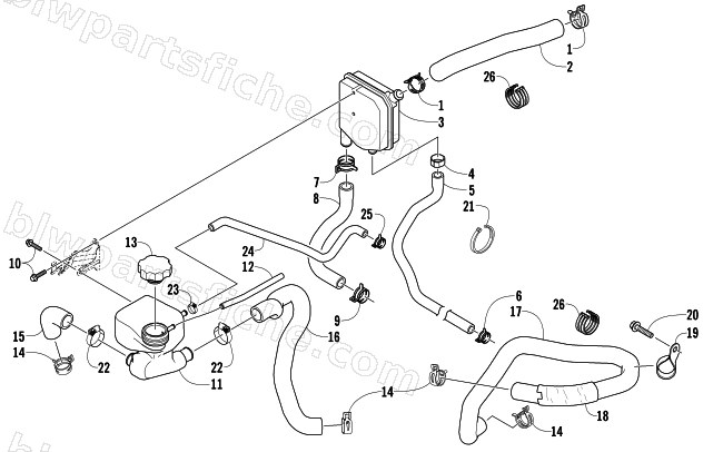 COOLING ASSEMBLY diagram