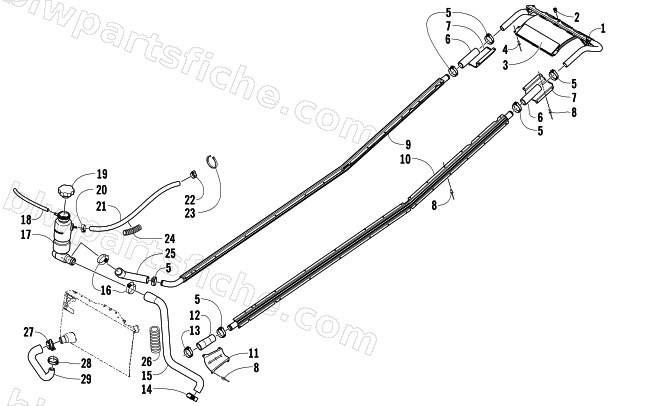 COOLING ASSEMBLY diagram