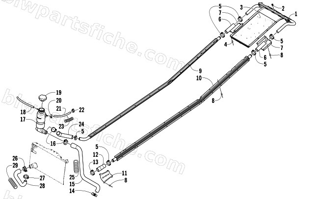 COOLING ASSEMBLY diagram