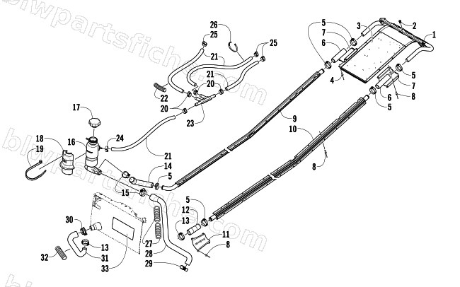 COOLING ASSEMBLY diagram