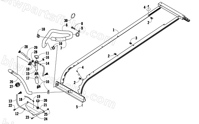 COOLING ASSEMBLY diagram