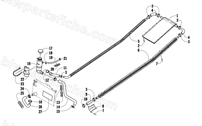 COOLING ASSEMBLY diagram