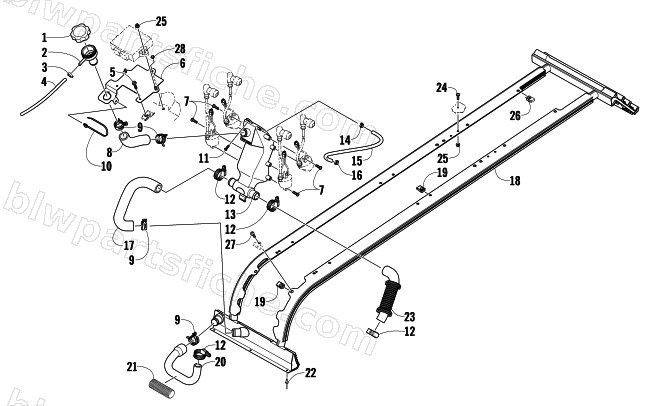 COOLING ASSEMBLY diagram