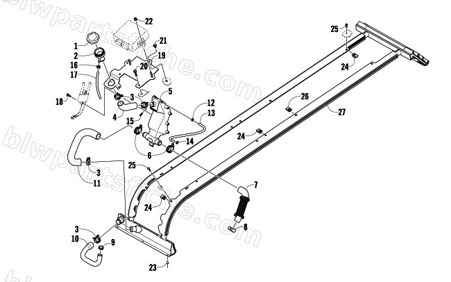 COOLING ASSEMBLY diagram