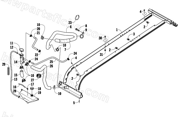 COOLING ASSEMBLY diagram