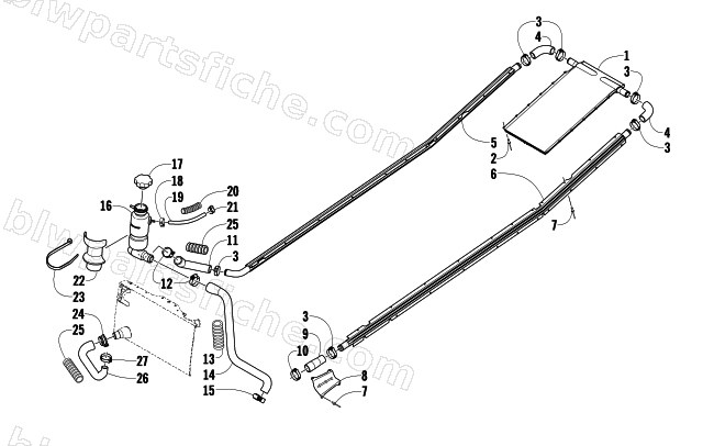 COOLING ASSEMBLY diagram