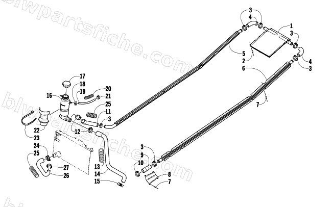COOLING ASSEMBLY diagram