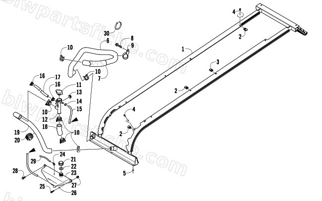 COOLING ASSEMBLY diagram
