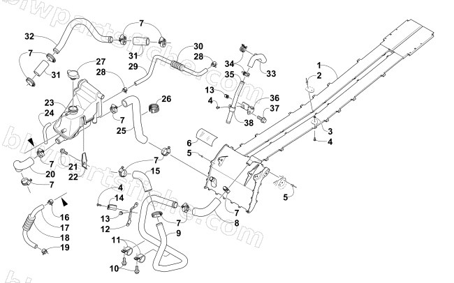 COOLING ASSEMBLY (OS) diagram