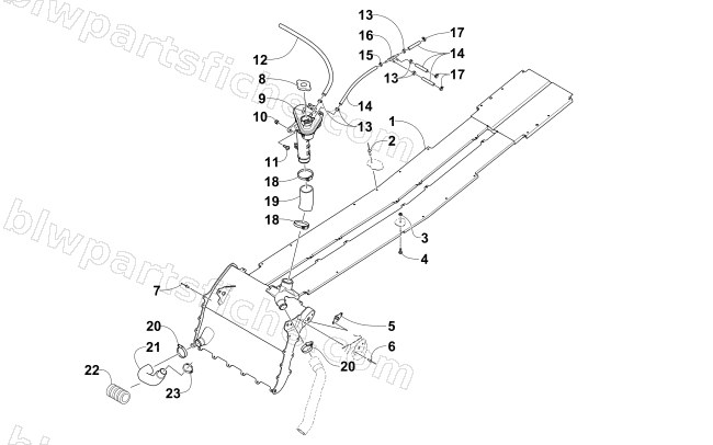 COOLING ASSEMBLY (OS) diagram