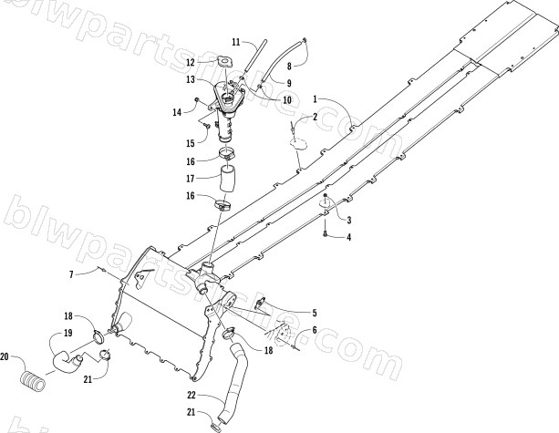 COOLING ASSEMBLY (OS) diagram