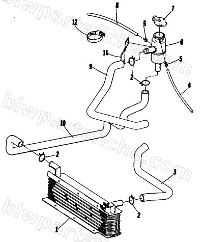 COOLING SYSTEM diagram