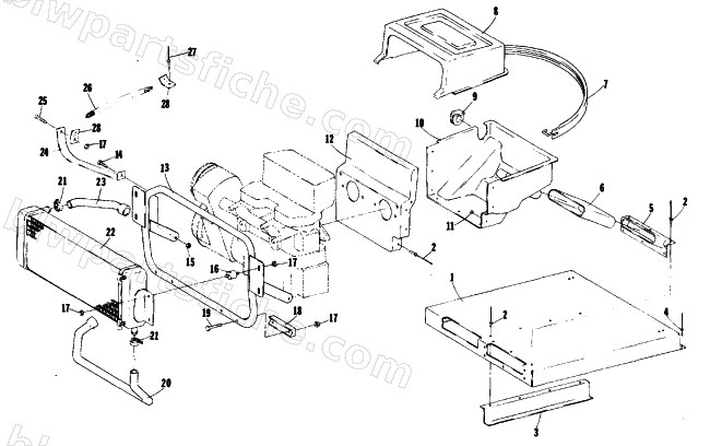 COOLING SYSTEM diagram