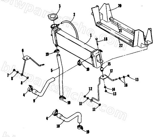 COOLING SYSTEM diagram