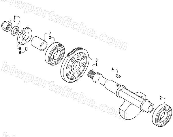 CRANK BALANCER ASSEMBLY diagram