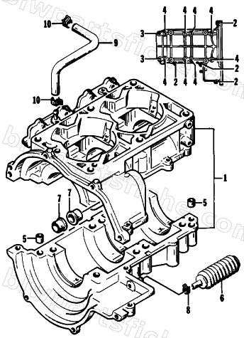 CRANKCASE diagram