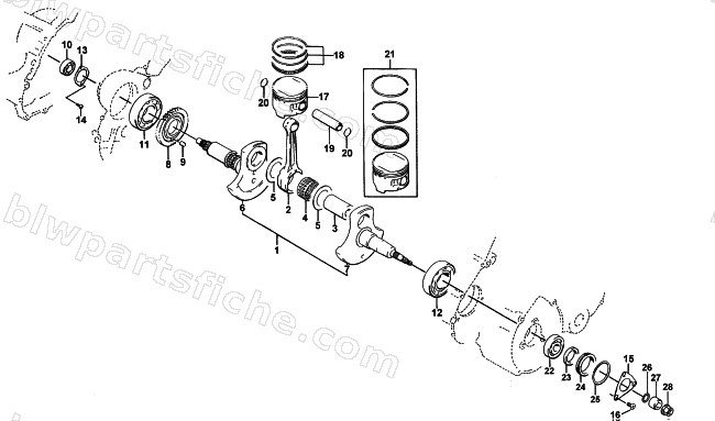 CRANKSHAFT ASSEMBLY diagram