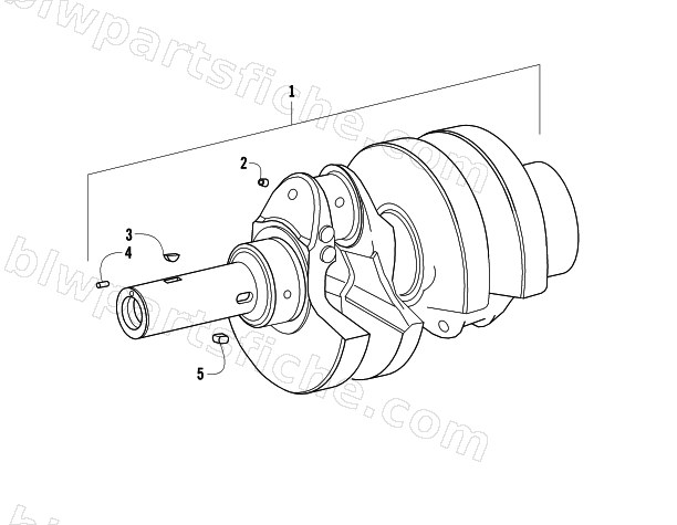 CRANKSHAFT ASSEMBLY diagram