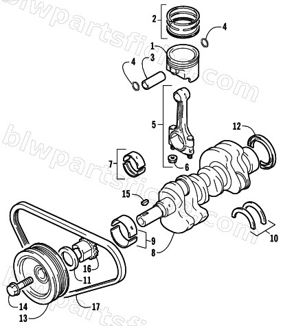 CRANKSHAFT ASSEMBLY diagram
