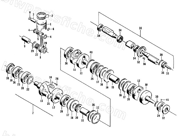 CRANKSHAFT ASSEMBLY diagram