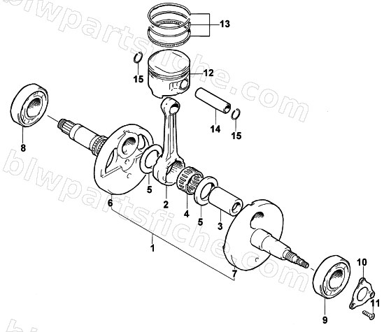 CRANKSHAFT ASSEMBLY diagram