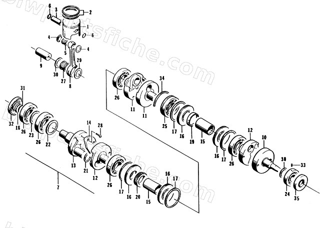 CRANKSHAFT ASSEMBLY diagram