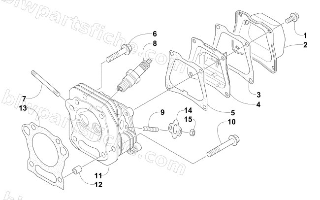 CYLINDER AND AIR BREATHER ASSEMBLY diagram