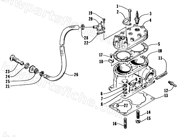 CYLINDER ASSEMBLY diagram