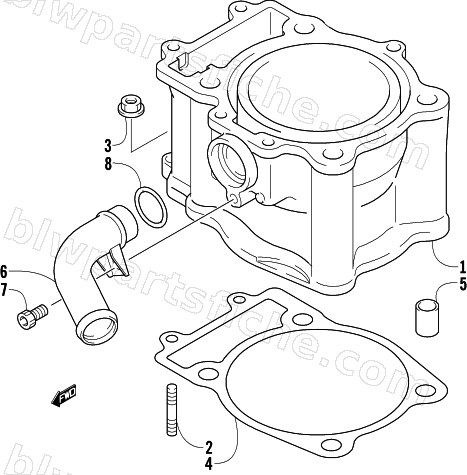 CYLINDER ASSEMBLY diagram