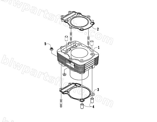 CYLINDER ASSEMBLY diagram