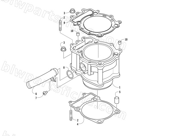 CYLINDER ASSEMBLY diagram