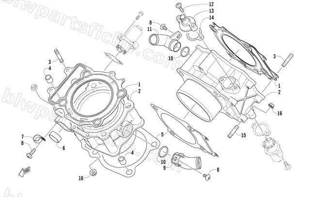 CYLINDER ASSEMBLY diagram