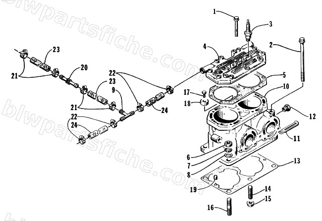 CYLINDER ASSEMBLY diagram