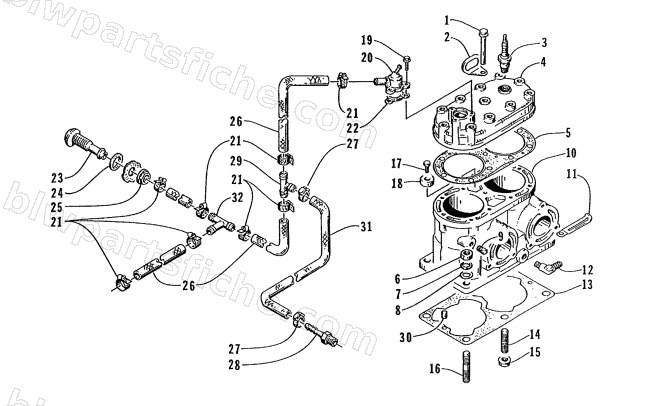 CYLINDER ASSEMBLY diagram