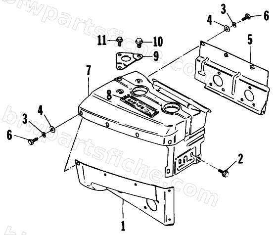 CYLINDER COWLING diagram