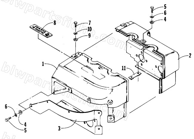 CYLINDER COWLING diagram