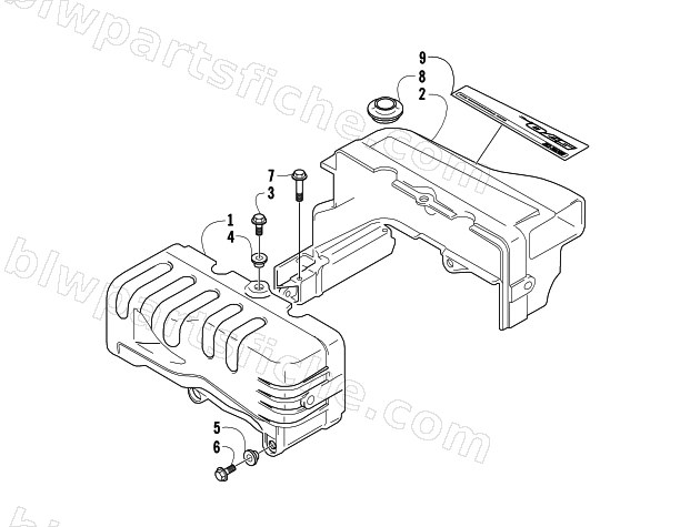 CYLINDER COWLING ASSEMBLY diagram