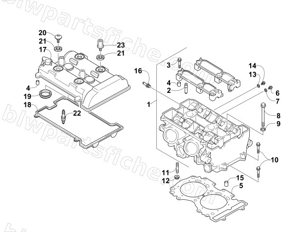 CYLINDER HEAD ASSEMBLY diagram