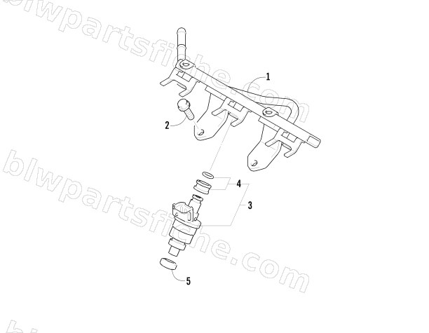 DELIVERY PIPE ASSEMBLY diagram