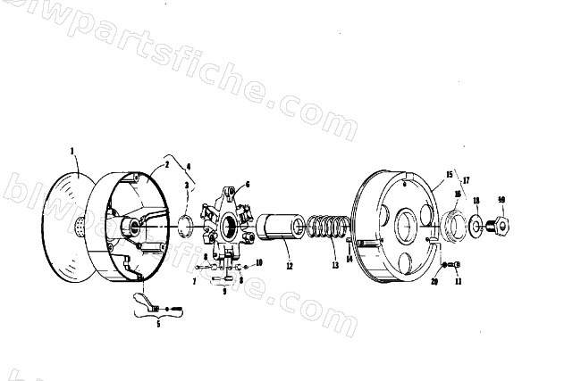 DRIVE CLUTCH diagram