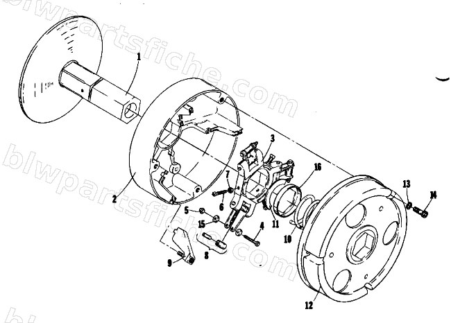 DRIVE CLUTCH diagram