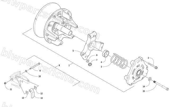 DRIVE CLUTCH diagram