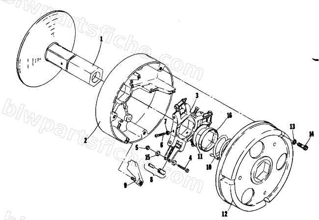 DRIVE CLUTCH diagram