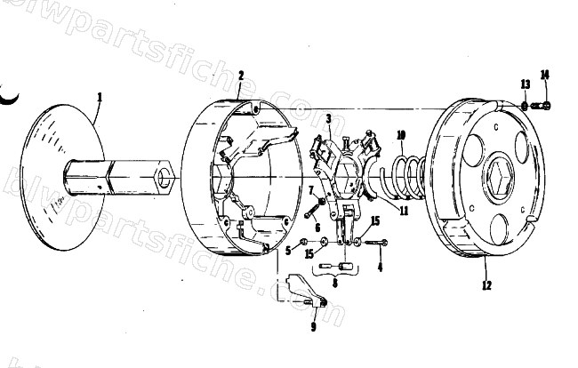 DRIVE CLUTCH diagram