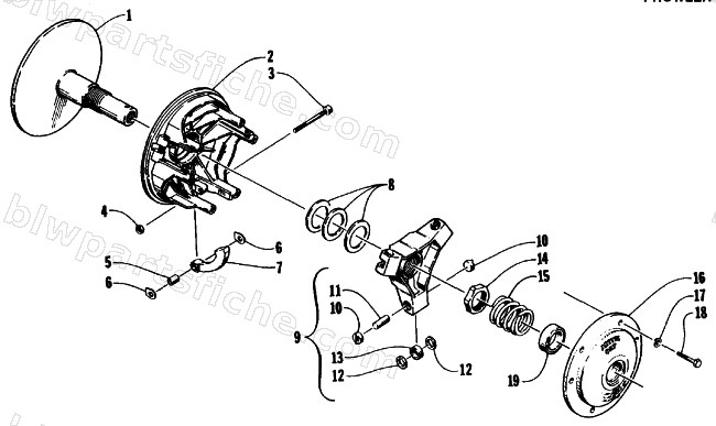 DRIVE CLUTCH diagram