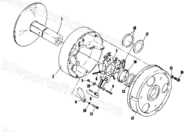 DRIVE CLUTCH diagram