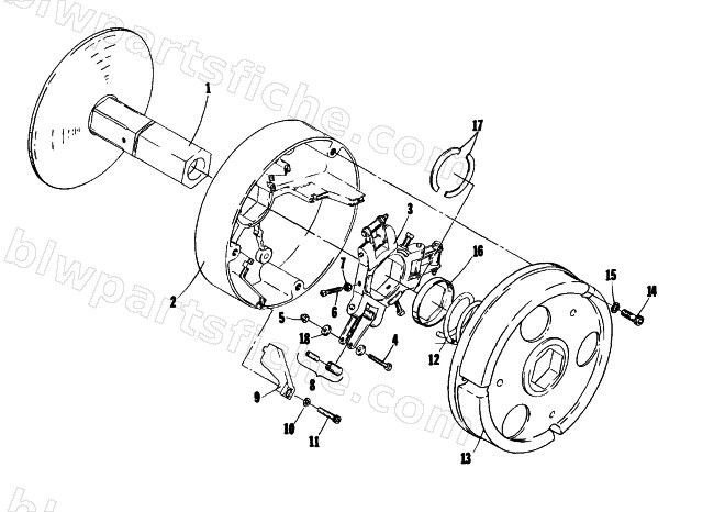 DRIVE CLUTCH diagram