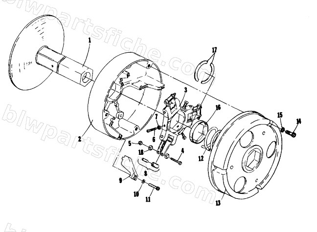 DRIVE CLUTCH diagram