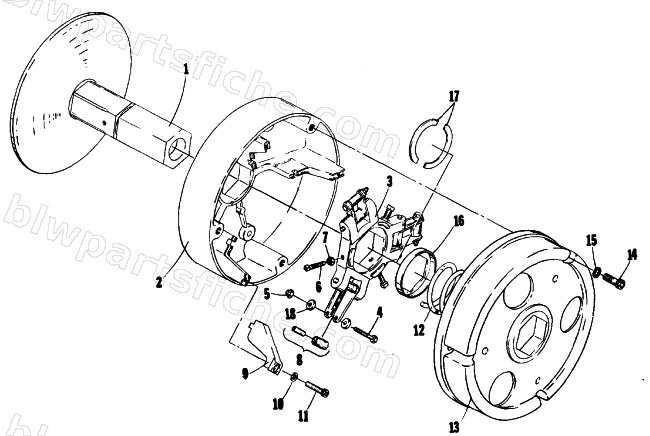 DRIVE CLUTCH diagram