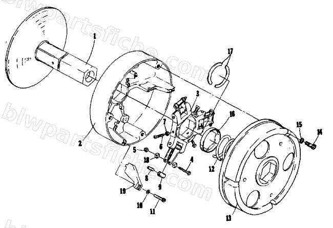 DRIVE CLUTCH diagram